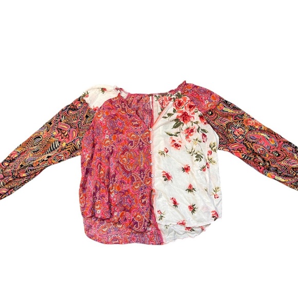 Free People Tops - Free People Floral Long Sleeve